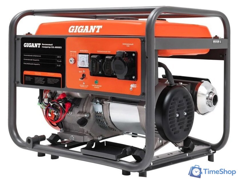 Бензиновый генератор Gigant GGL-8000ES - Изображение №1 — Интернет-магазин Time-Shop