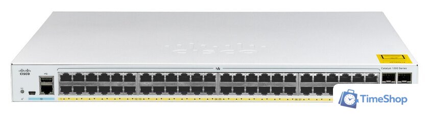 Управляемый коммутатор 2-го уровня Cisco Catalyst C1000-48T-4G-L - Изображение №1 — Интернет-магазин Time-Shop