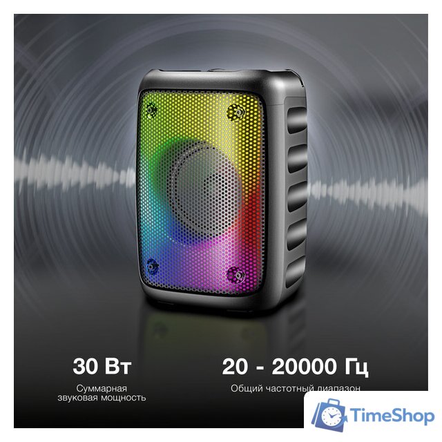 Беспроводная колонка Hyundai H-PS1006 - Изображение №6 — Интернет-магазин Time-Shop