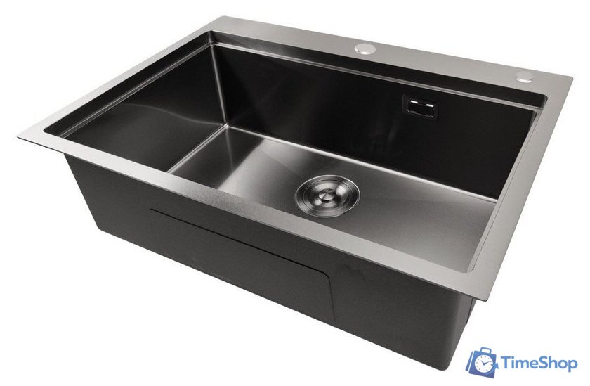 Кухонная мойка Stellar S6050NB-A (нано черный, c доской) - Изображение №8 — Интернет-магазин Time-Shop