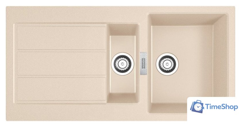 Кухонная мойка Franke Sirius 2.0 S2D 651-100 143.0671.693 (бежевый) - Изображение №1 — Интернет-магазин Time-Shop
