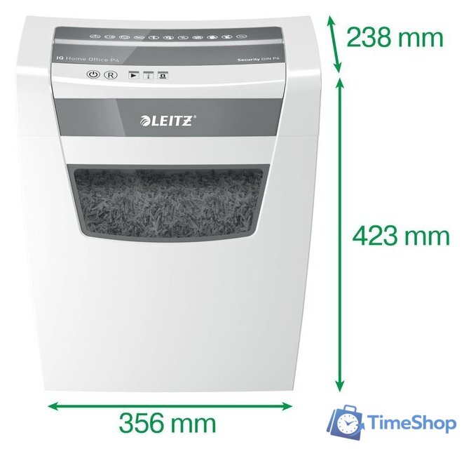 Шредер Leitz IQ Home Office P4 - Изображение №4 — Интернет-магазин Time-Shop