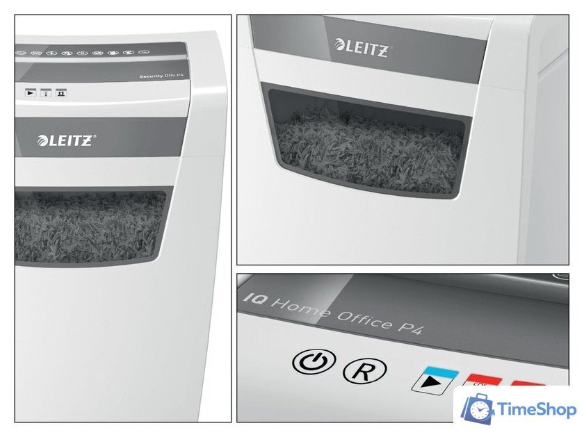 Шредер Leitz IQ Home Office P4 - Изображение №7 — Интернет-магазин Time-Shop