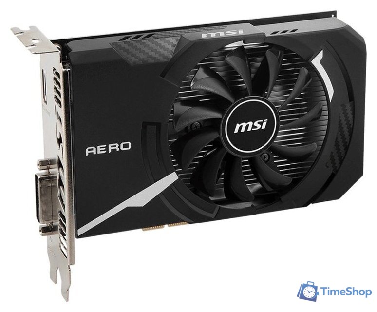 Видеокарта MSI GeForce GT 1030 Aero ITX 4GD4 OC - Изображение №1 — Интернет-магазин Time-Shop