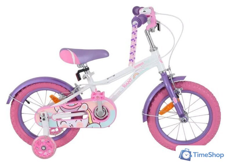 Детский велосипед Rant Sonic 14 (белый) - Изображение №1 — Интернет-магазин Time-Shop