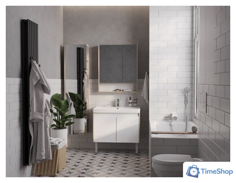  Акватон Тумба под умывальник Сканди Doors 80 1A282901SDB20 - Изображение №5 — Интернет-магазин Time-Shop