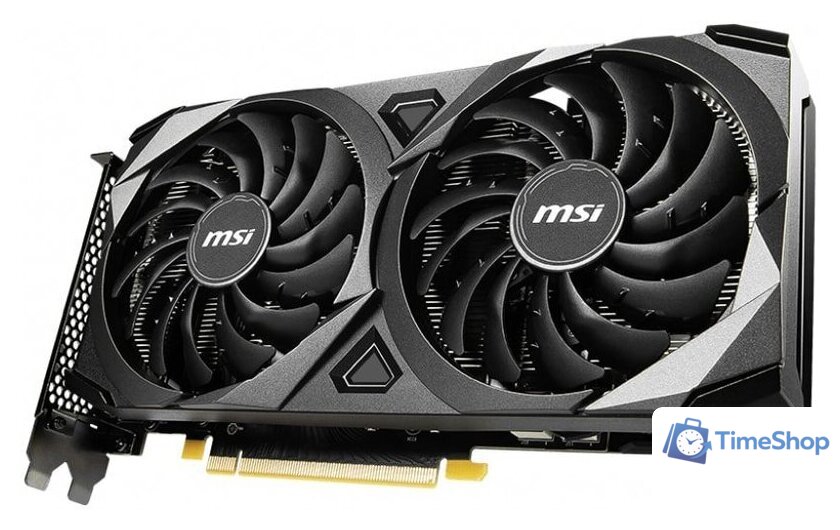 Видеокарта MSI GeForce RTX 3060 Ventus 2X 12G OC - Изображение №2 — Интернет-магазин Time-Shop