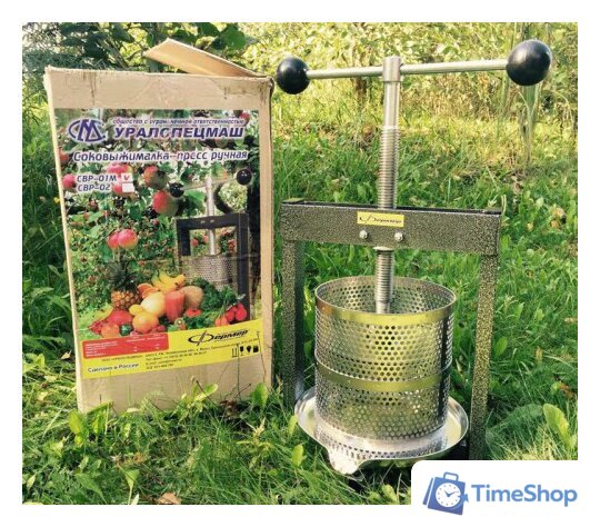 Винтовая соковыжималка-пресс Фермер СВР-02 - Изображение №3 — Интернет-магазин Time-Shop