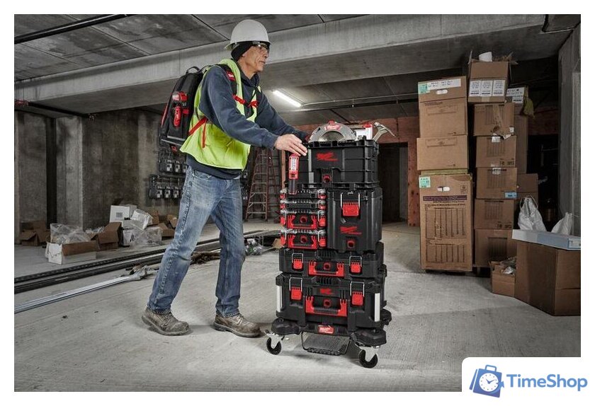 Ящик для инструментов Milwaukee Packout Compact 4932471723 - Изображение №7 — Интернет-магазин Time-Shop
