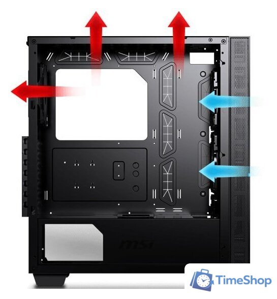 Корпус MSI MPG Sekira 100R - Изображение №6 — Интернет-магазин Time-Shop