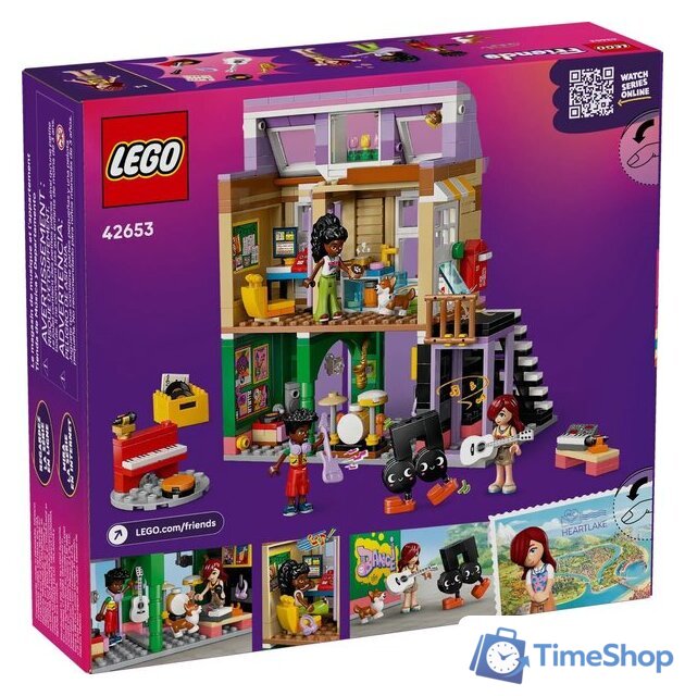 Конструктор LEGO Friends Музыкальный магазин и квартира 42653 - Изображение №7 — Интернет-магазин Time-Shop