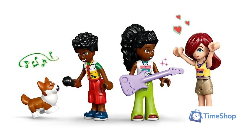 Конструктор LEGO Friends Музыкальный магазин и квартира 42653 - Изображение №4 — Интернет-магазин Time-Shop