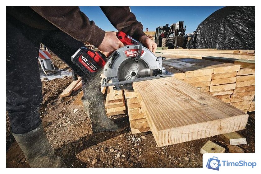 Дисковая (циркулярная) пила Milwaukee Fuel M18 FCS66-0 (без АКБ) - Изображение №23 — Интернет-магазин Time-Shop