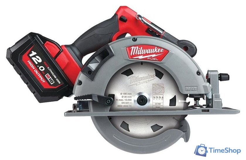 Дисковая (циркулярная) пила Milwaukee Fuel M18 FCS66-0 (без АКБ) - Изображение №3 — Интернет-магазин Time-Shop