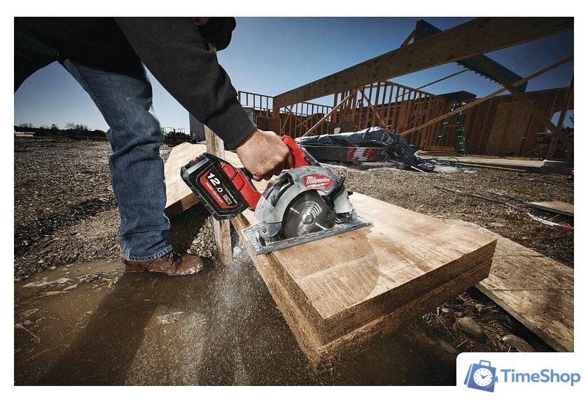 Дисковая (циркулярная) пила Milwaukee Fuel M18 FCS66-0 (без АКБ) - Изображение №17 — Интернет-магазин Time-Shop