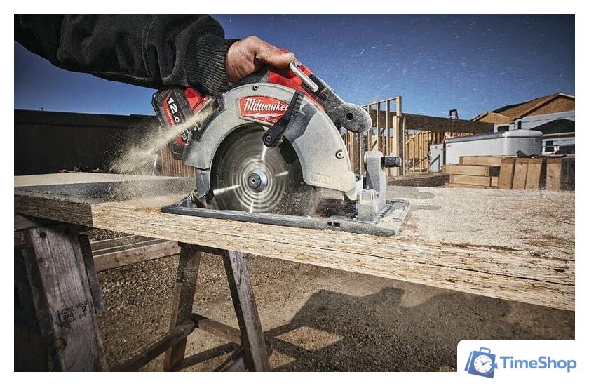 Дисковая (циркулярная) пила Milwaukee Fuel M18 FCS66-0 (без АКБ) - Изображение №19 — Интернет-магазин Time-Shop