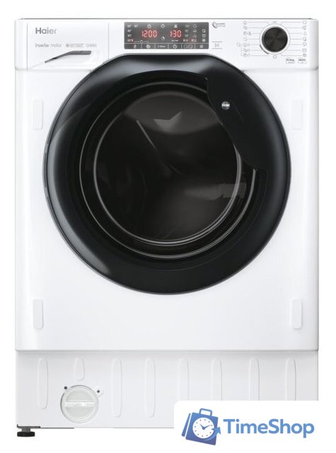 Стирально-сушильная машина Haier HWDQ90B416FWB-S - Изображение №1 — Интернет-магазин Time-Shop