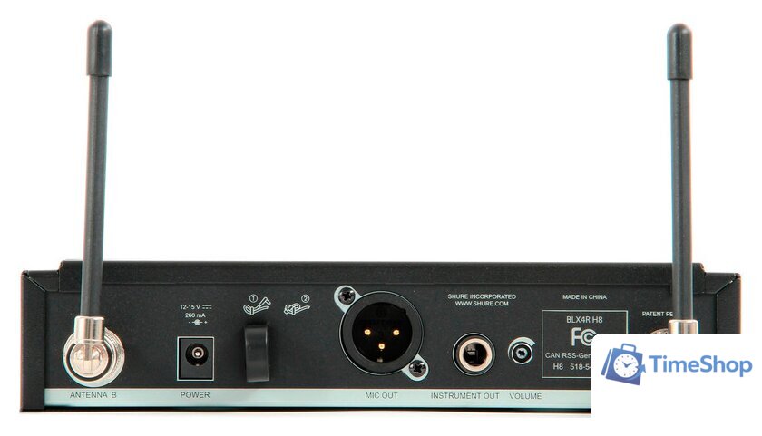 Радиосистема Shure BLX24RE/SM58 - Изображение №7 — Интернет-магазин Time-Shop