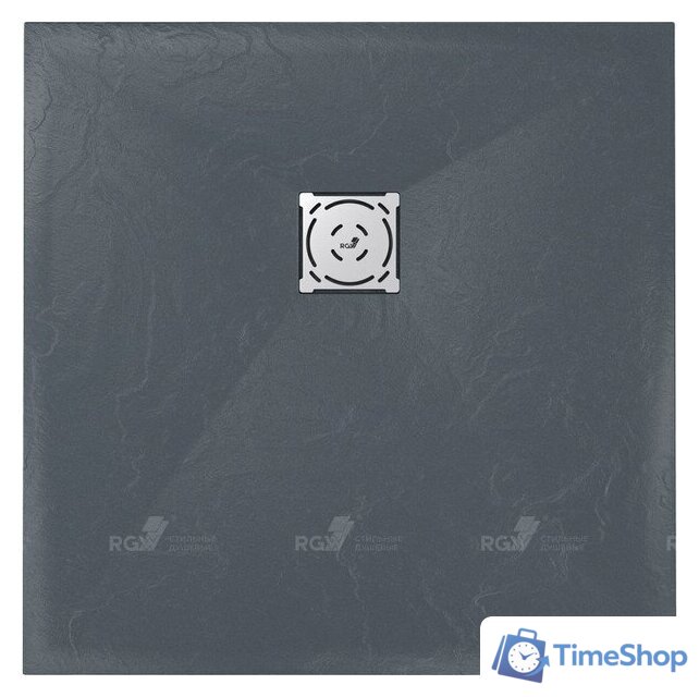 Душевой поддон RGW ST-0100G 16152100-02 100x100 - Изображение №1 — Интернет-магазин Time-Shop