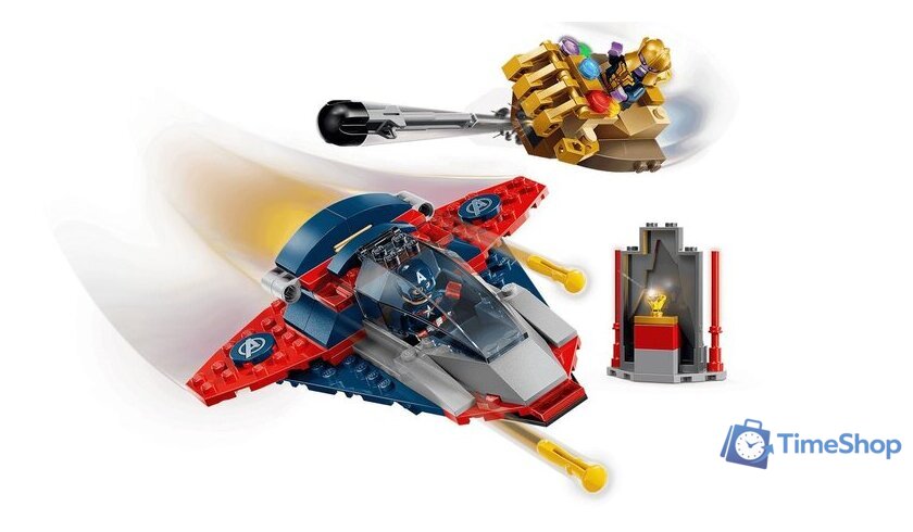 Конструктор LEGO Marvel Капитан Америка против Таноса 76319 - Изображение №3 — Интернет-магазин Time-Shop