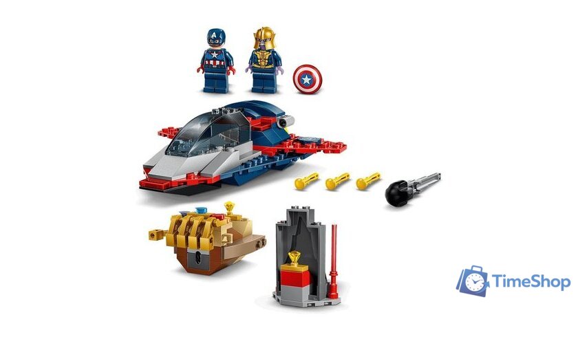 Конструктор LEGO Marvel Капитан Америка против Таноса 76319 - Изображение №4 — Интернет-магазин Time-Shop