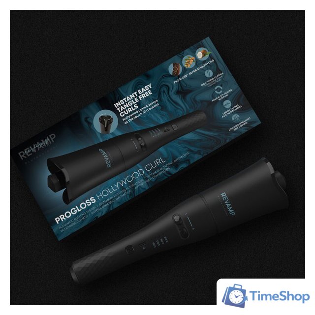 Стайлер для завивки Revamp Progloss Hollywood Curl CL-2000 - Изображение №6 — Интернет-магазин Time-Shop