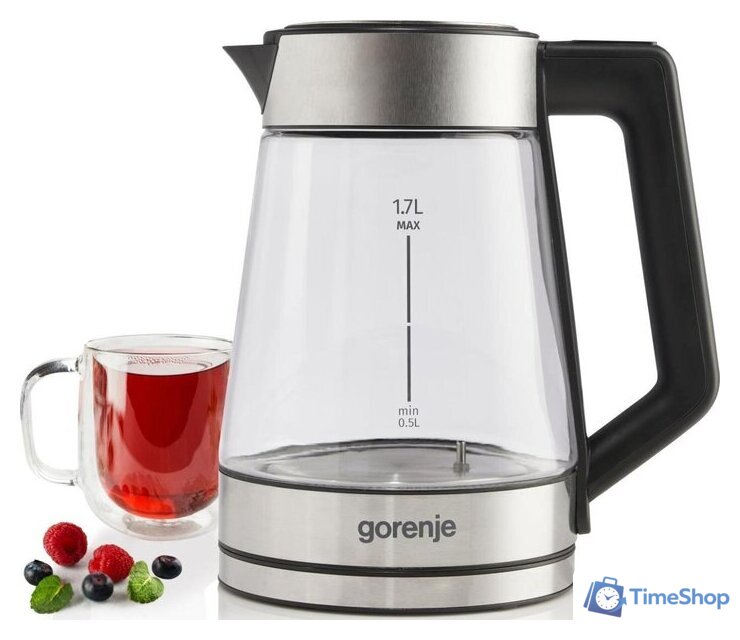 Электрический чайник Gorenje K17TRG - Изображение №7 — Интернет-магазин Time-Shop