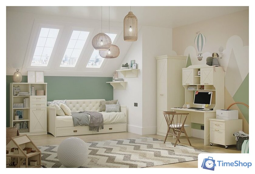 Кровать-тахта Ангстрем Кантри детская КА-830.25 (Я16) исп.4 (Д1, валенсия) - Изображение №4 — Интернет-магазин Time-Shop