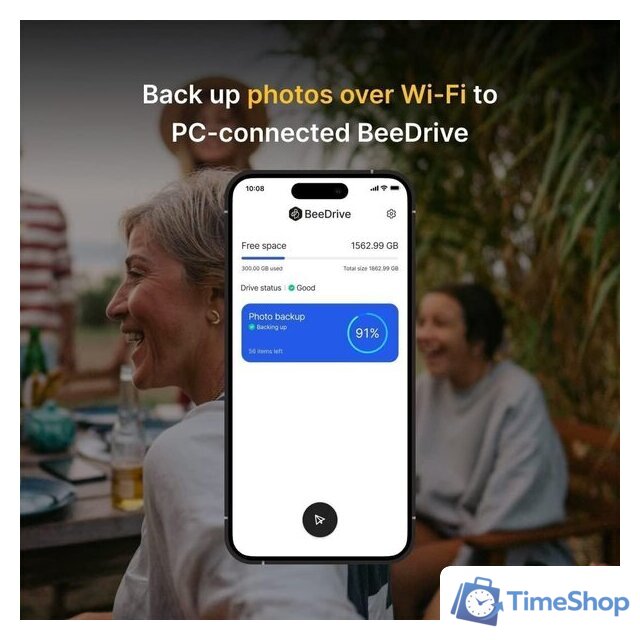 Внешний накопитель Synology BeeDrive 2TB BDS70-2T - Изображение №9 — Интернет-магазин Time-Shop