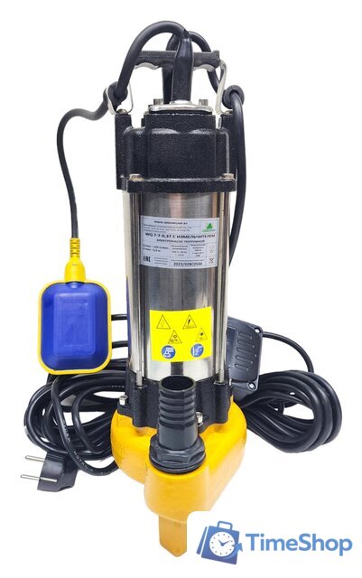 Дренажный насос Greenpump WQ 7-7-0.37 (с измельчителем) - Изображение №1 — Интернет-магазин Time-Shop