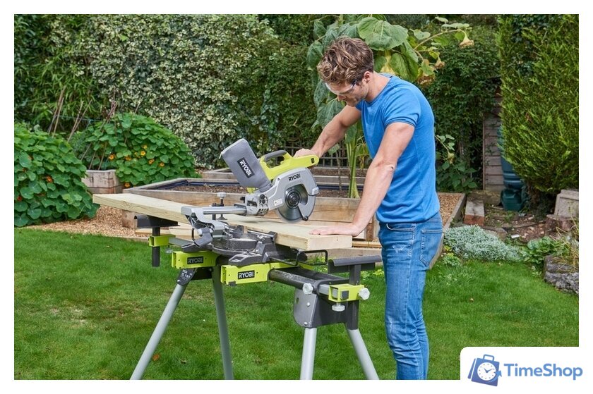 Торцовочная пила Ryobi R18MS216-0 (без АКБ) - Изображение №2 — Интернет-магазин Time-Shop