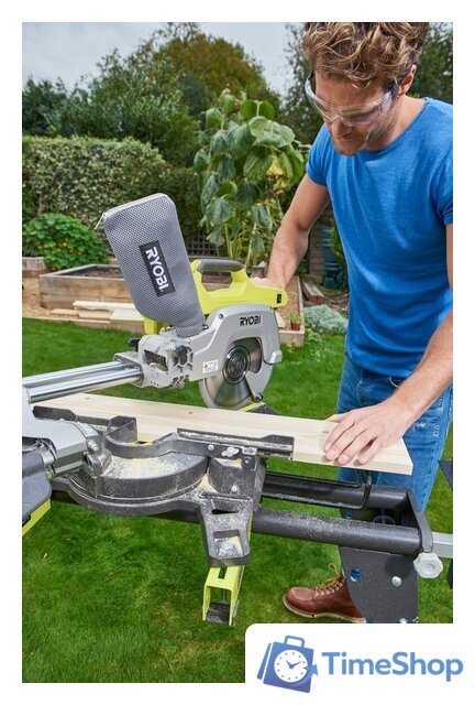 Торцовочная пила Ryobi R18MS216-0 (без АКБ) - Изображение №5 — Интернет-магазин Time-Shop