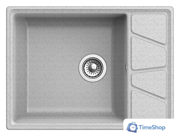 Кухонная мойка GranFest GF-V-680L (серый) - Изображение №2 — Интернет-магазин Time-Shop