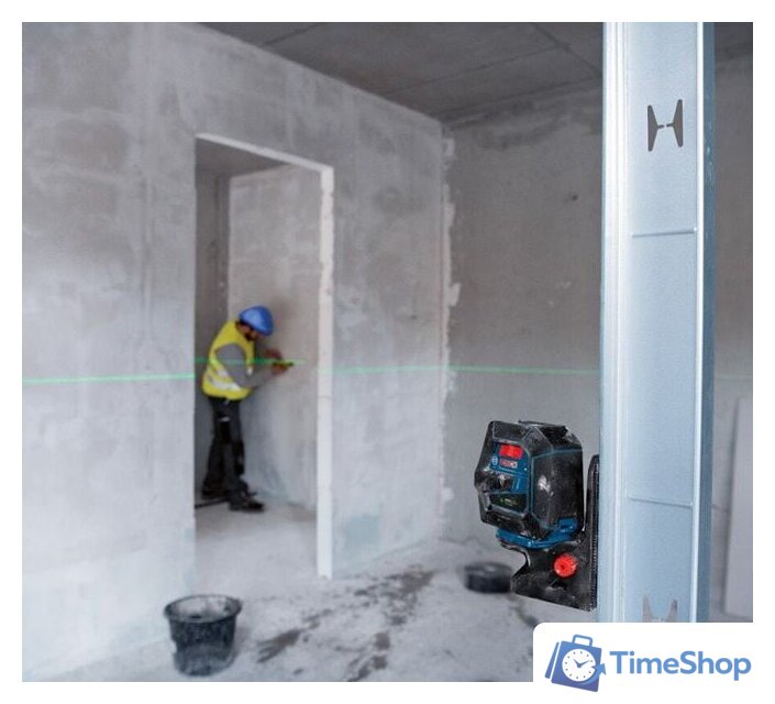 Лазерный нивелир Bosch GCL 2-50 G Professional 0601066M01 (RM 10+BT 150) - Изображение №4 — Интернет-магазин Time-Shop