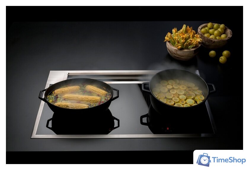 Варочная панель Falmec Sintesi Design+ 90 600 м3/ч (нержавеющая сталь) - Изображение №4 — Интернет-магазин Time-Shop