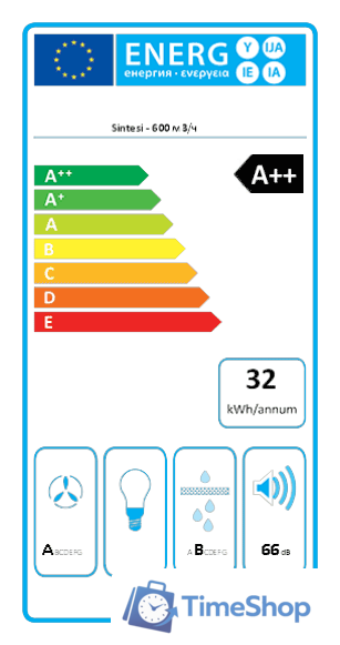 Варочная панель Falmec Sintesi Design+ 90 600 м3/ч (нержавеющая сталь) - Изображение №9 — Интернет-магазин Time-Shop