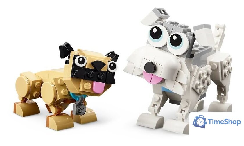 Конструктор LEGO Creator 31137 Очаровательные собаки - Изображение №4 — Интернет-магазин Time-Shop