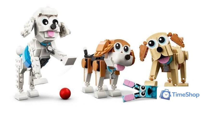 Конструктор LEGO Creator 31137 Очаровательные собаки - Изображение №3 — Интернет-магазин Time-Shop