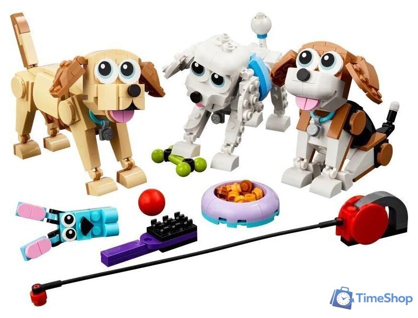 Конструктор LEGO Creator 31137 Очаровательные собаки - Изображение №2 — Интернет-магазин Time-Shop