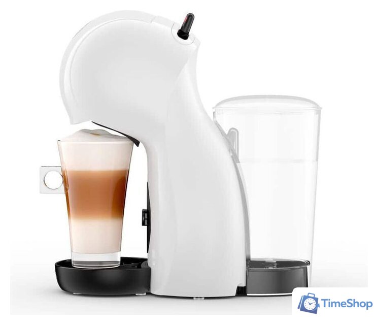 Капсульная кофеварка DeLonghi Piccolo XS EDG110.WB - Изображение №5 — Интернет-магазин Time-Shop
