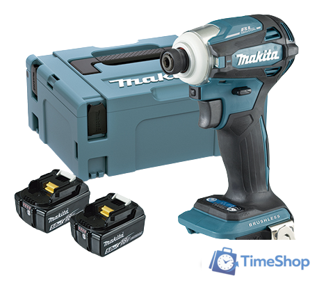 Винтоверт Makita DTD172RTJ (с 2-мя АКБ 5 Ah, кейс) - Изображение №1 — Интернет-магазин Time-Shop