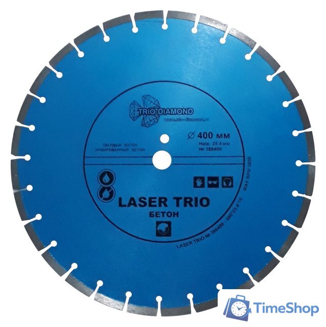 Отрезной диск алмазный  Trio Diamond 380400 - Изображение №1 — Интернет-магазин Time-Shop