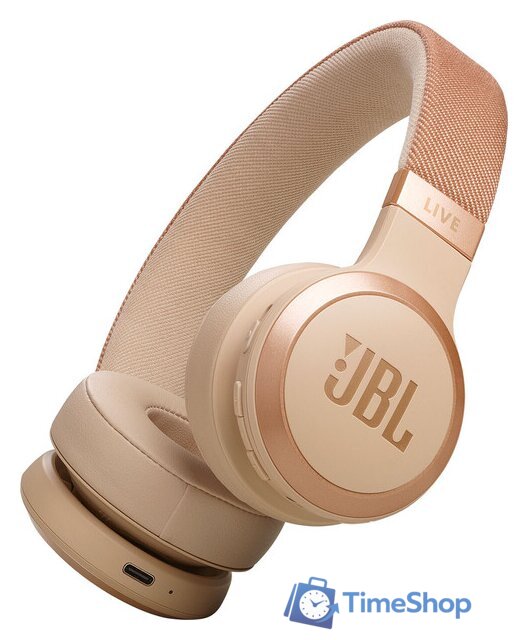 Наушники JBL Live 670NC (бежевый) - Изображение №1 — Интернет-магазин Time-Shop