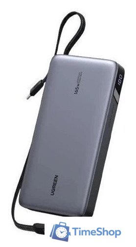 Внешний аккумулятор Ugreen PB552 55995B 25000mah (серый) - Изображение №2 — Интернет-магазин Time-Shop