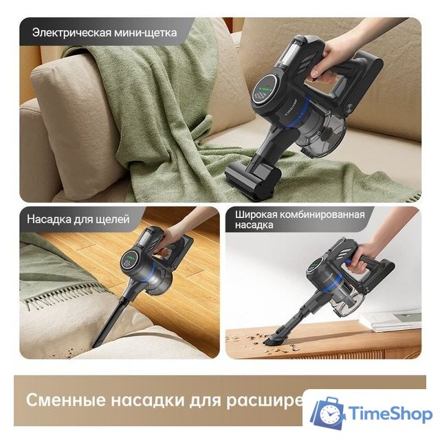 Пылесос Trouver Cordless Vacuum Cleaner J30 VJ12A (международная версия) - Изображение №6 — Интернет-магазин Time-Shop