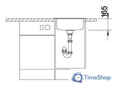 Кухонная мойка Blanco Rondosol (полированная) - Изображение №5 — Интернет-магазин Time-Shop