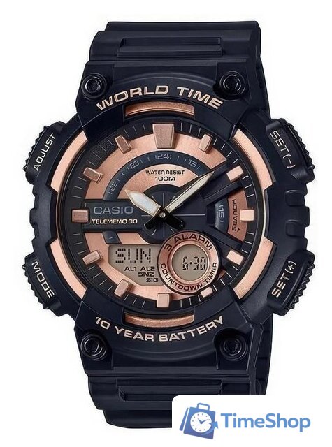 Наручные часы Casio AEQ-110W-1A3 - Изображение №1 — Интернет-магазин Time-Shop