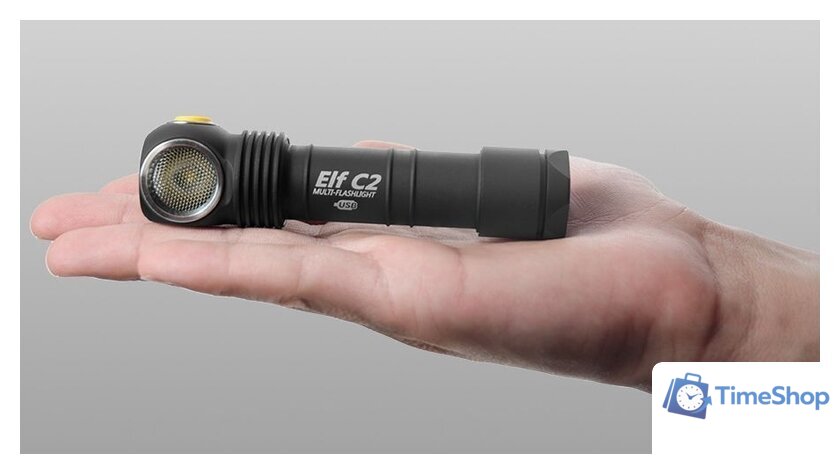 Фонарь Armytek Elf C2 Micro-USB XP-L (White) + 18650 Li-Ion - Изображение №7 — Интернет-магазин Time-Shop