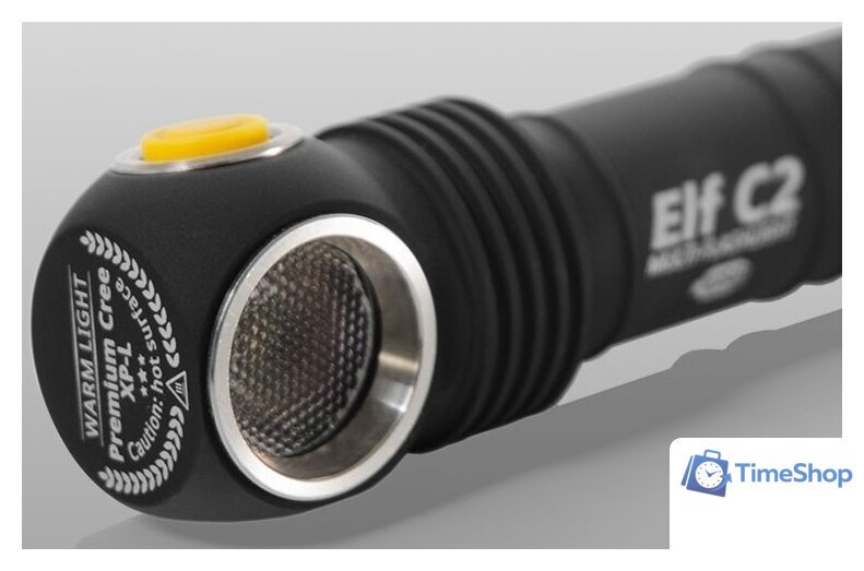 Фонарь Armytek Elf C2 Micro-USB XP-L (White) + 18650 Li-Ion - Изображение №2 — Интернет-магазин Time-Shop