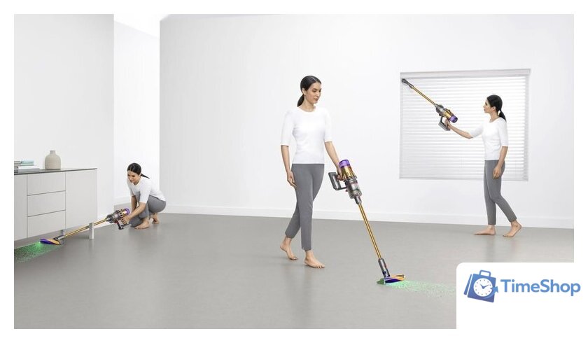 Пылесос Dyson V12 Detect Slim Absolute - Изображение №15 — Интернет-магазин Time-Shop